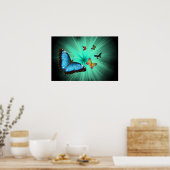 A Butterflys Journey Poster (Keuken)