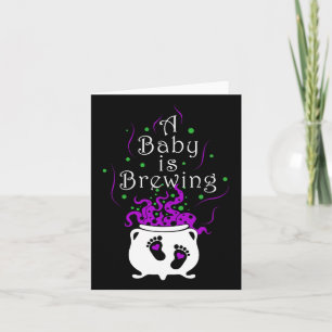A By Is Brewing Halloween Spookachtige Geest Kaart