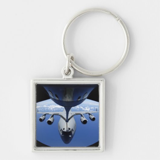 A C-17 Globemaster III ontvangt brandstof Sleutelhanger (Voorkant)