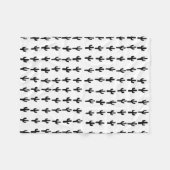 A Cactus Blanket Fleece Deken (Voorkant (Horizontaal))