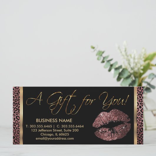 *A Cadeaubon Donker Roos lipstick Business 3 (Staand voorkant)