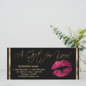 *A Cadeaubon Hot Pink lipstick Business (Staand voorkant)