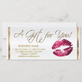 *A Cadeaubon Hot Pink Lipstick Business 2 (Voorkant)