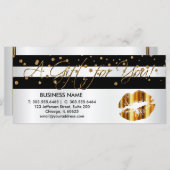 *A Cadeaubonnen Gold Lips (Voorkant / Achterkant)