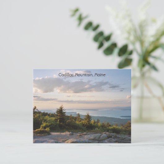 A Cadillac Sunset Briefkaart (Staand voorkant)