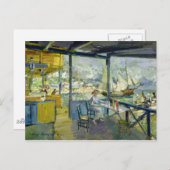 A Cafe in Gursuph, 1914 Briefkaart (Voorkant / Achterkant)