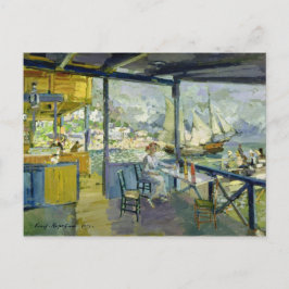 A Cafe in Gursuph, 1914 Briefkaart