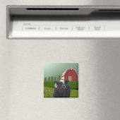 A Calf's eerste kerstmagneet Magneet (Insitu (Vaatwasser))