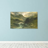 A Canyon, 1878 Canvas Afdruk (Insitu (Houten vloer))