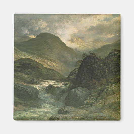 A Canyon, 1878 Magneet (Voorkant)