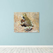 A Canyon Treefrog Canvas Afdruk (Insitu (Houten vloer))