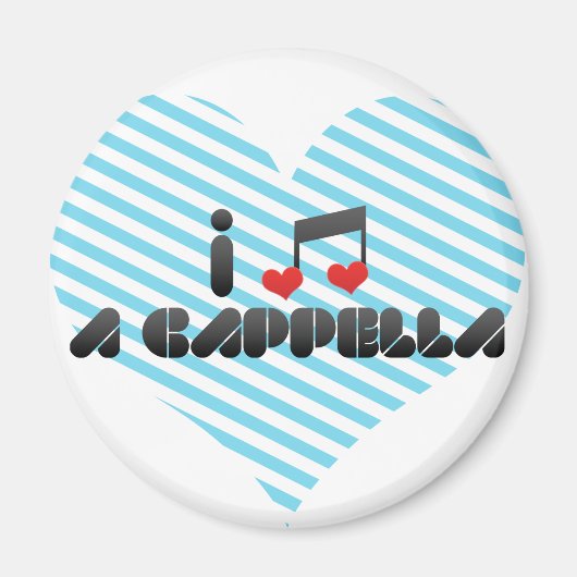 A Cappella Magneet (Voorkant)