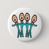 A Cappella Ronde Button 5,7 Cm (Voorkant)
