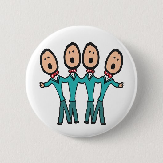 A Cappella Ronde Button 5,7 Cm (Voorkant)