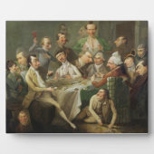 A Caricature Group, c.1776 (olie op canvas) Fotoplaat (Voorkant)