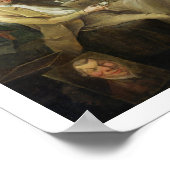 A Caricature Group, c.1776 (olie op canvas) Poster (Hoek)