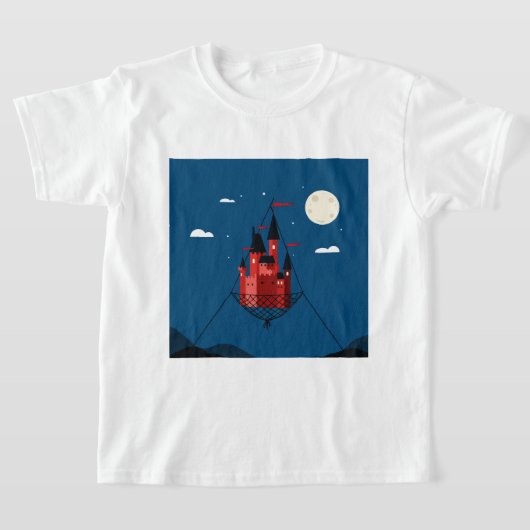A castle between heaven and earth t-shirt (Laagn)