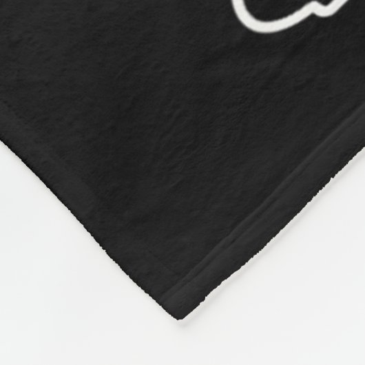 A Cat Bite Means Love, Kitty Valentines  Fleece Deken (Hoek)