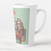 A Cat, Sloth, and Panda's Ultimate Netflix Night Latte Mok (Rechts)