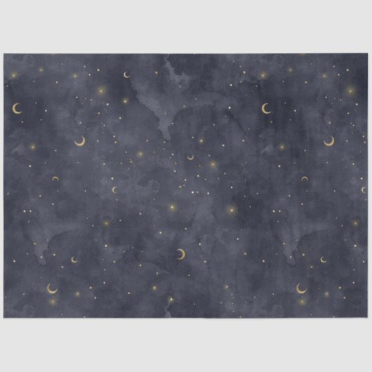 A Celestial Starry Night Series Design 12 Tissuepapier (Voorkant)