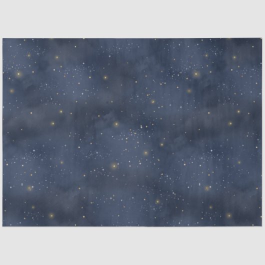A Celestial Starry Night Series Design 13 Tissuepapier (Voorkant)