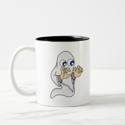 A Chained Ghost Tweekleurige Koffiemok (Links)