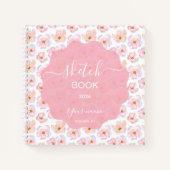 A charming spring-themed sketchbook! notitieboek (Voorkant)