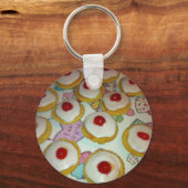 A Cherry Bakewell Tart Sleutelhanger (Voorkant)