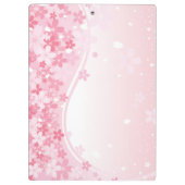 A Cherry Blossom Rain Klembord (Achterkant)