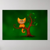 A Cheshire Kitten Poster (Voorkant)