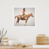 A Cheyenne Brave, 1901 (kleurenlitho) Poster (Keuken)