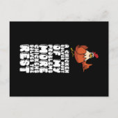 A Chicken Solves Most Of My Problems More Chickens Briefkaart (Voorkant)