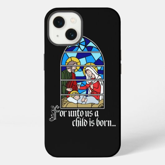 A Child is born iPhone Hoesje (Achterkant)