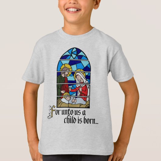 A Child is born T-shirt (Voorkant)