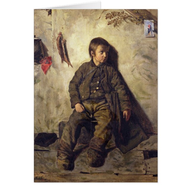 A Chimney Sweep uit Savoie, 1832 (Voorkant)