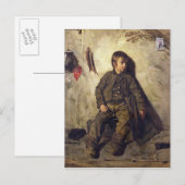 A Chimney Sweep uit Savoie, 1832 Briefkaart (Voorkant / Achterkant)