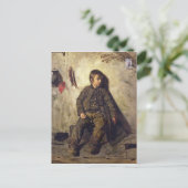 A Chimney Sweep uit Savoie, 1832 Briefkaart (Staand voorkant)