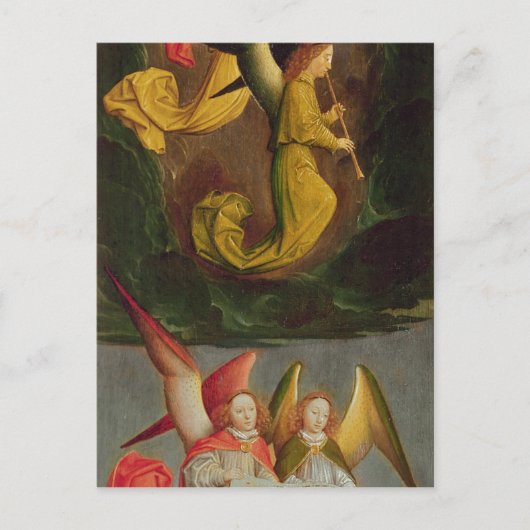 A Choir of Angels, 1459 Briefkaart (Voorkant)
