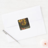 A Choir of Angels, 1459 Vierkante Sticker (Envelop)