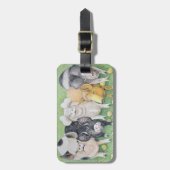 A Choruslijn Bagagelabel (Voorkant verticaal)