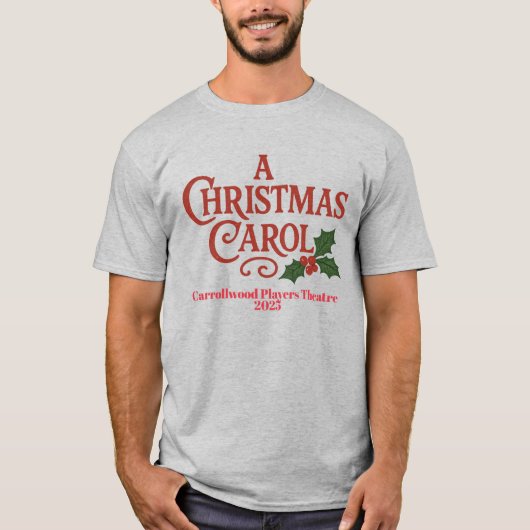 A Christmas Carol 2025 Cast T-Shirt (Voorkant)