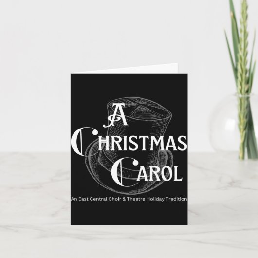 A Christmas Carol Choir And Theatre  Kaart (Voorkant)