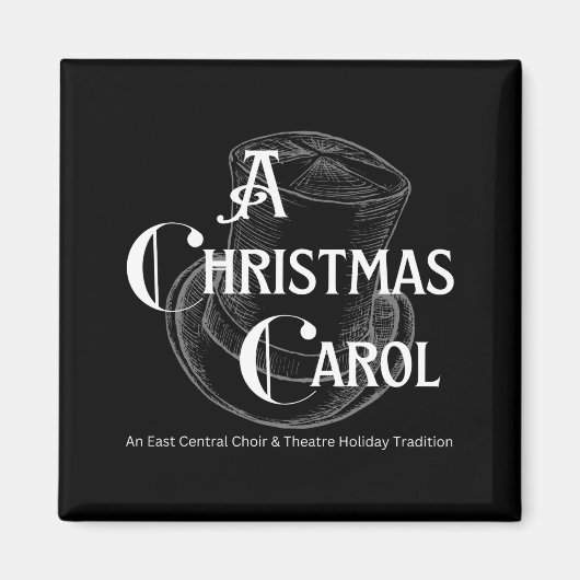 A Christmas Carol Choir And Theatre Magneet (Voorkant)