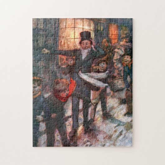 A Christmas Carol: De klerk & Kinder Legpuzzel (Verticaal)