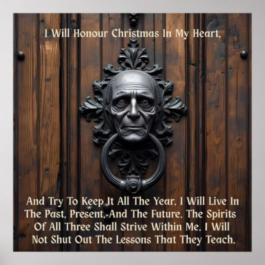 A Christmas Carol Poster (Voorkant)