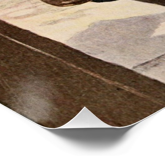 A Christmas Carol: Tim & Mr. Cratchit Kaart Perfect Poster (Hoek)