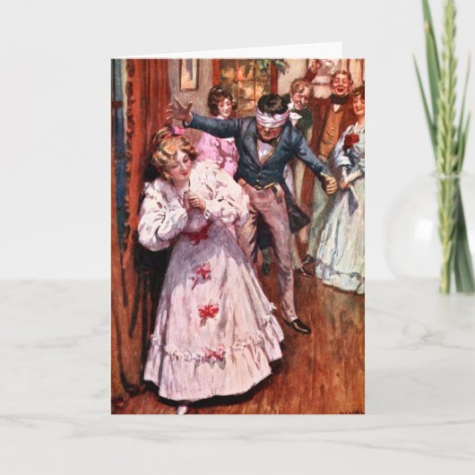 A Christmas Carol: Verbergen & zoeken Bedankkaart (Voorkant)