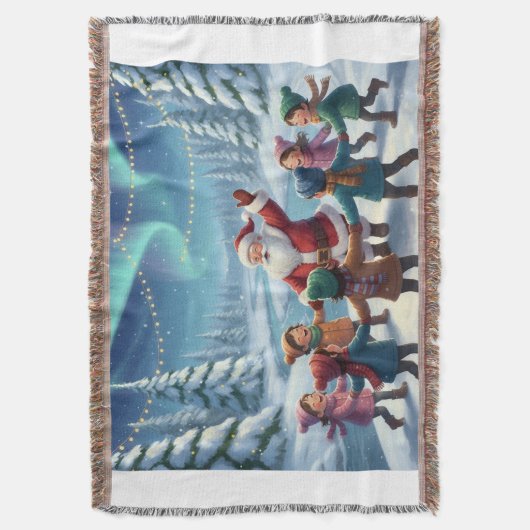 A Christmas Eve  Deken (Voorkant Verticaal)