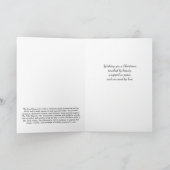 A Christmas Journey Feestdagen Kaart (Binnen)