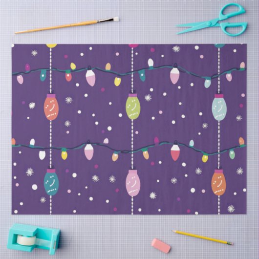 A Christmas Light Series Design #10 Tissuepapier (Craft)